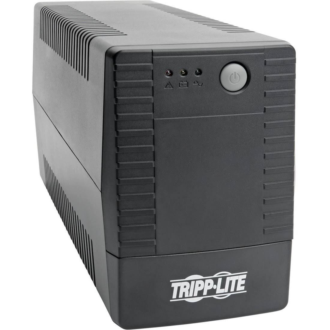 Tripp Lite UPS Desktop 650VA 360W AVR Battery Back Up Compact 120V 6 Outlet UPS - 360W - 650 VA VS650T
