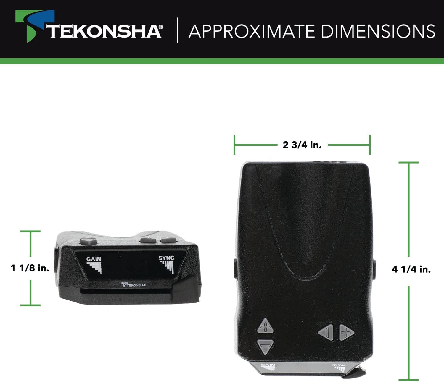 Tekonsha 8507120 Brakeman IV, Time-Delay Brake Controller For Trailers with 1-4 Axles, Black