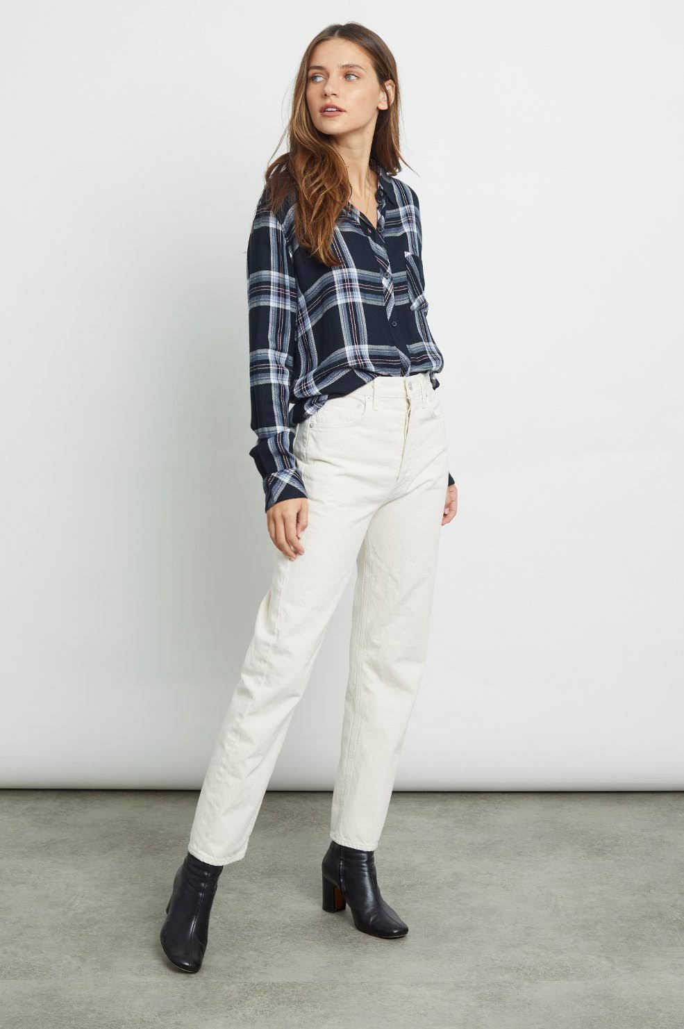 Rails Hunter Top - Black Celeste Rouge