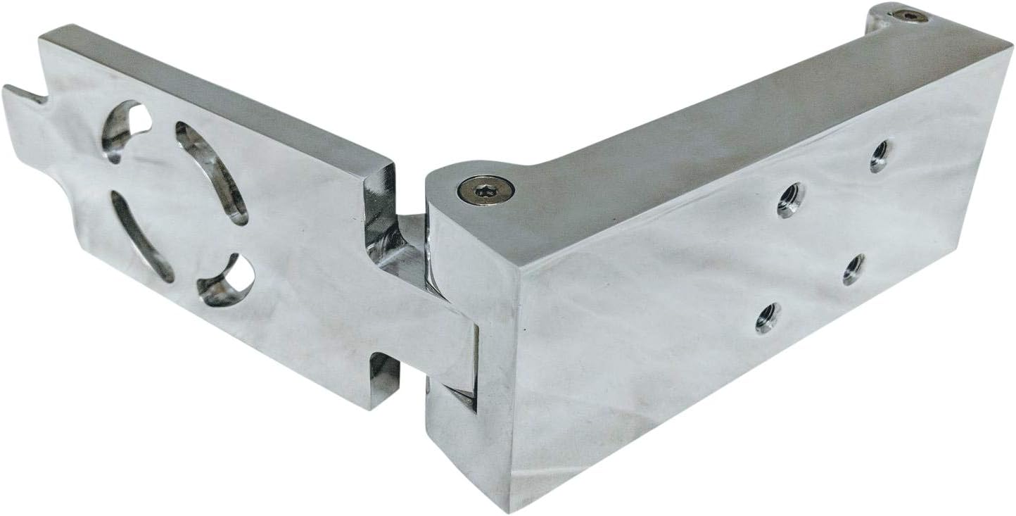 Swivel Wakeboard Tower Rack Mount, Rotates into Boat 135 Degrees, Fits Racks with 4 Square Screw Hole Pattern, Swivels nto Boat for Easier Board Access