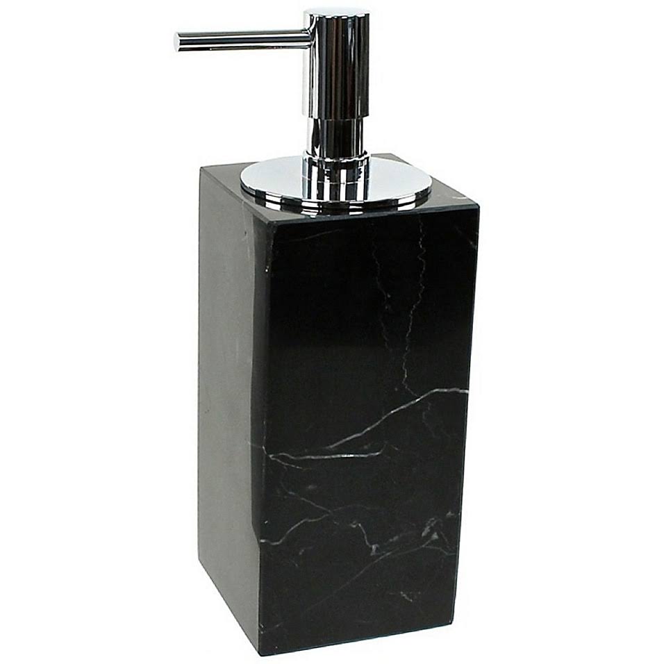 Nameeks AN81 Black Gedy Collection Free Standing Soap Dispenser