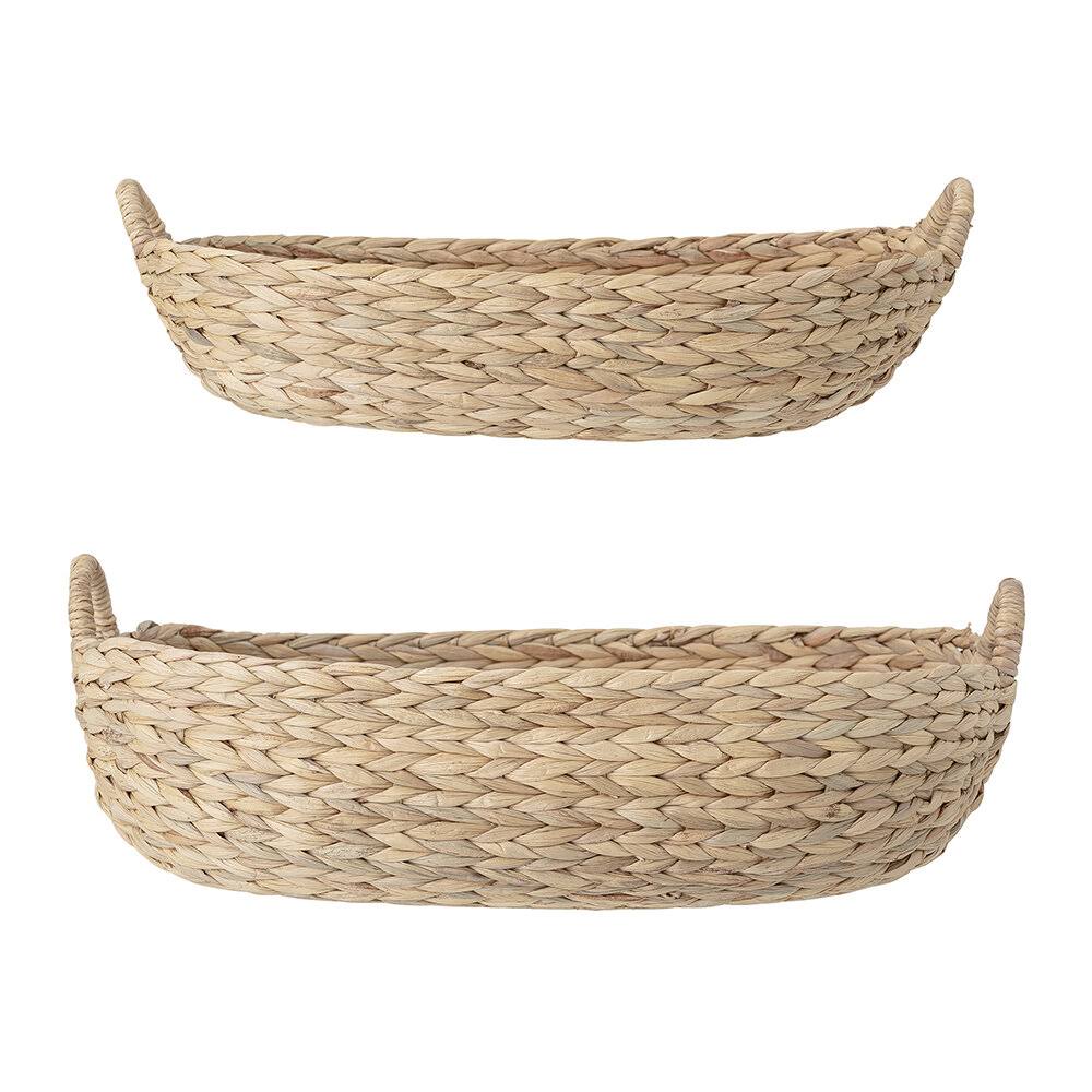 Bloomingville - Water Hyacinth Baskets - Set of 2
