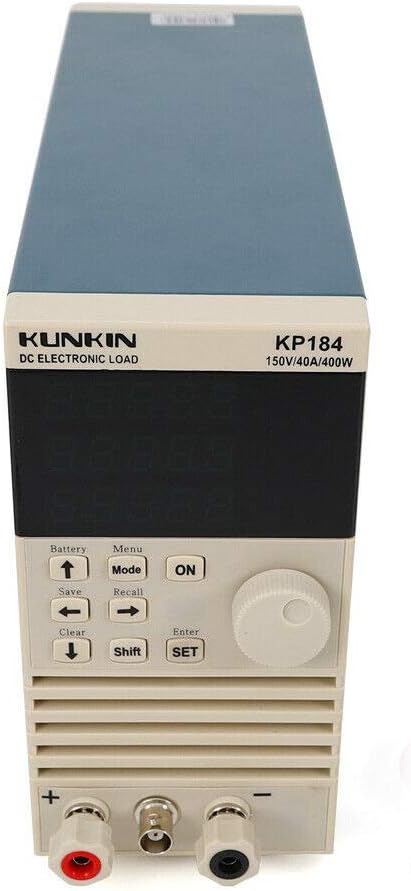 Electronic Load Battery Tester, KP184 DC 1-150V 0-40A Electronic Load Single Channel Battery Capacity Tester RS485 RS232 Communication Interface