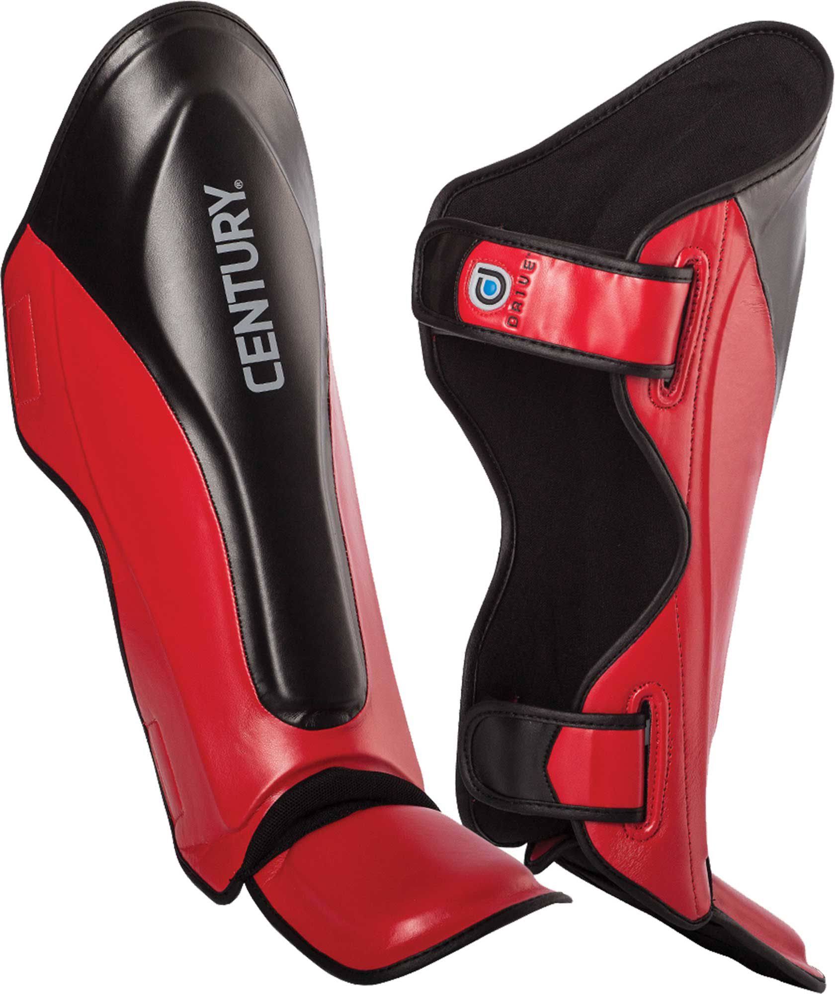 Century Drive Traditional Shin Instep - Red/Black