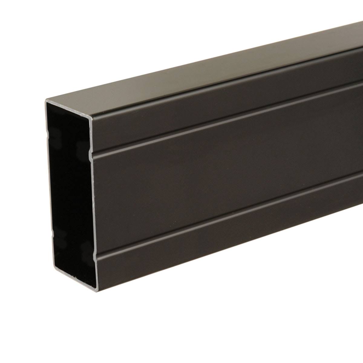 Deckorators ALX Pro 2x4 Aluminum Rail Kit with Brackets - Black - 8 ft