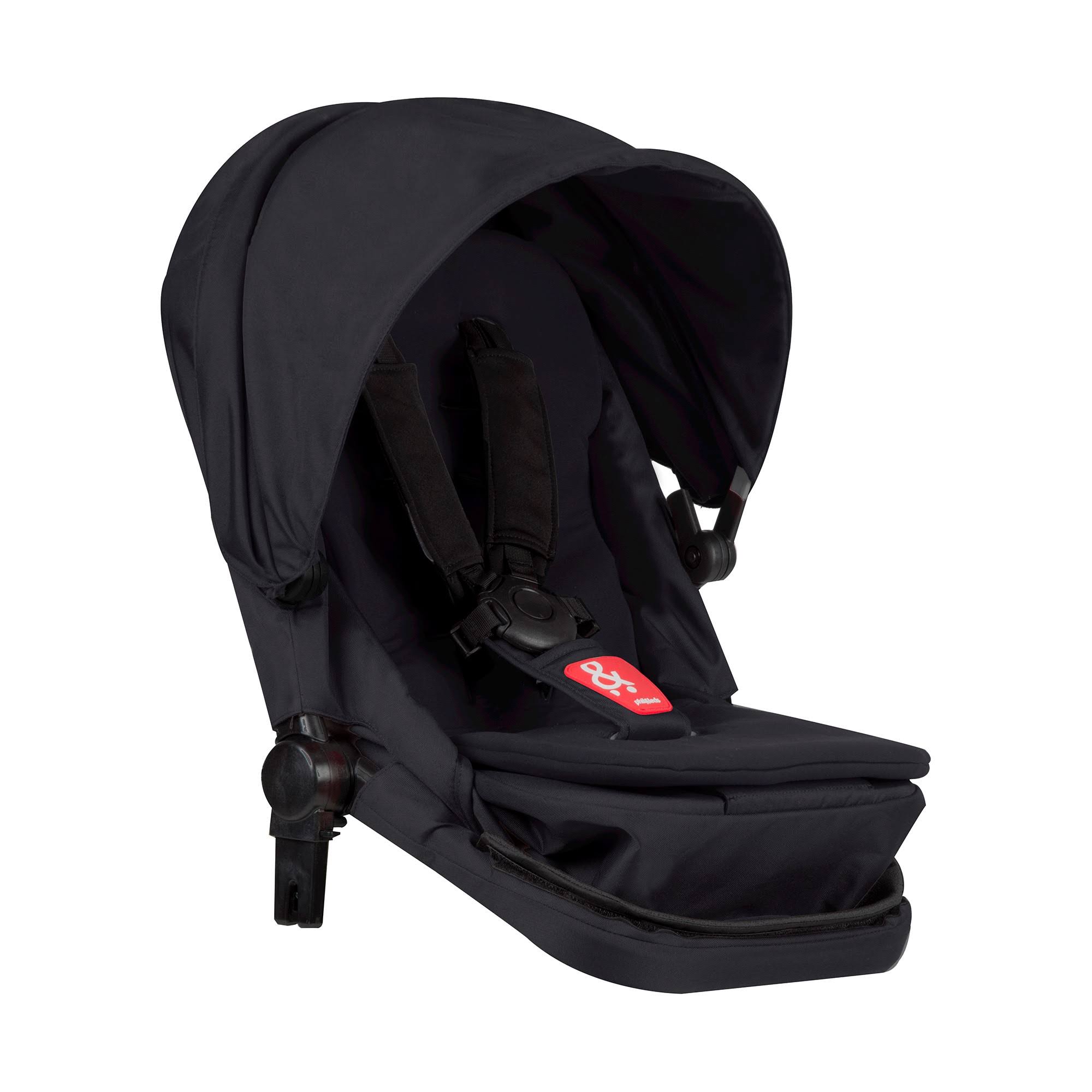 Phil u0026 Teds Voyager Second Seat Double Kit - Black