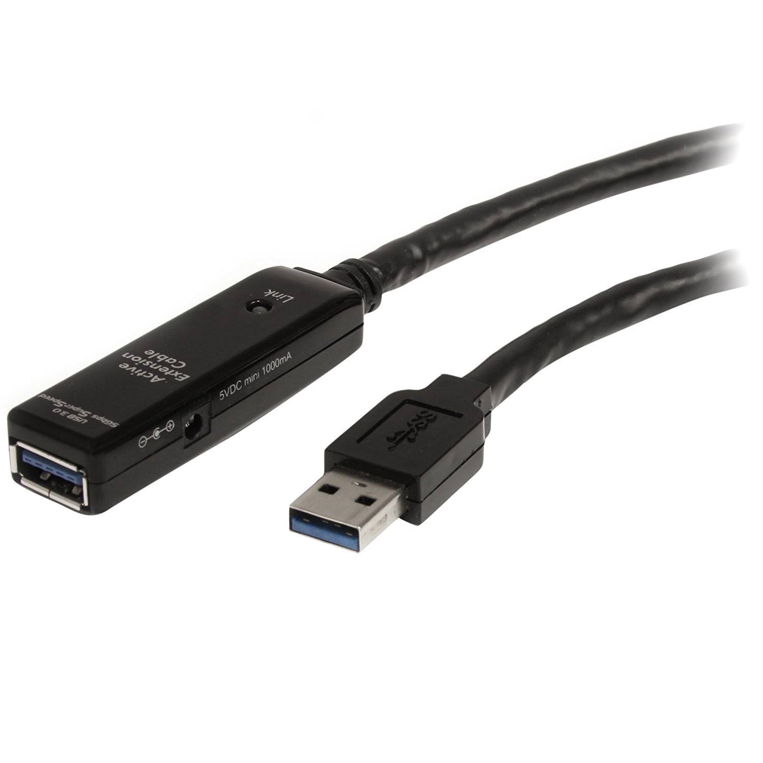StarTech.com 10M USB 3.0 Active Extension Cable - M/F (USB3AAEXT10M)
