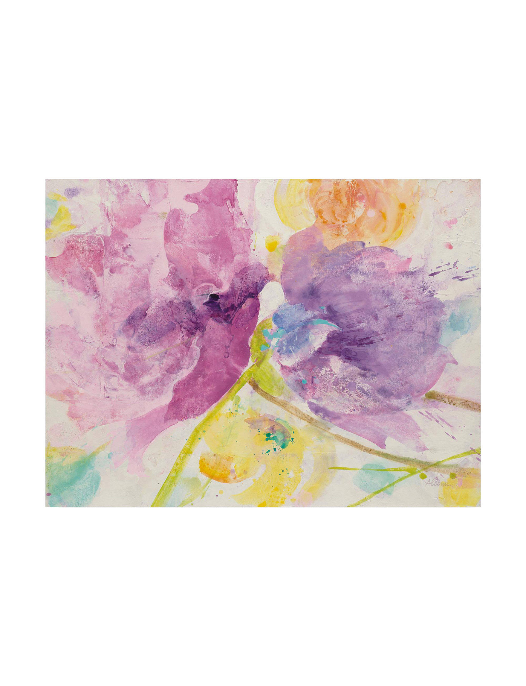 Trademark Fine Art Wap02515-C2432Gg Albena Hristova 'Spring Abstracts