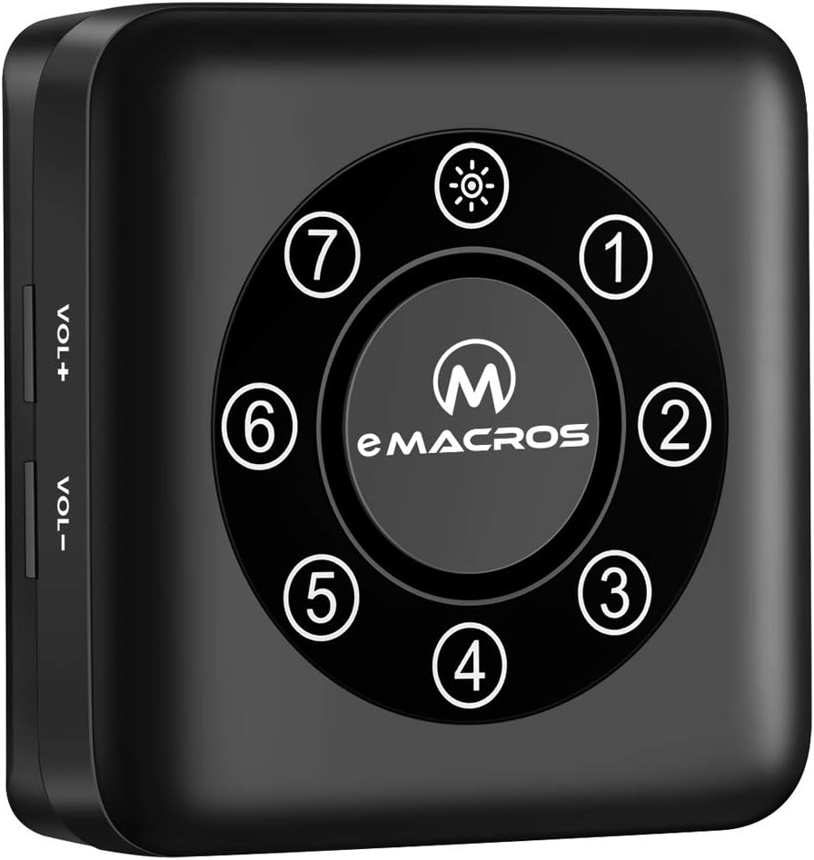 eMACROS Pairable 1/2 Mile Long Range Solar Wireless Driveway Alarm Indoor Outdoor Weatherproof Motion Sensor&Detector Security Alert System (2021 New)