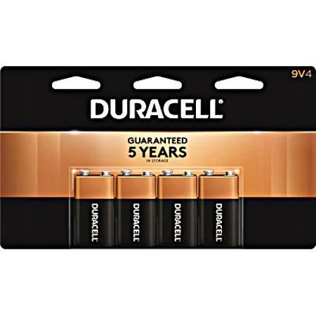 Duracell MN16B4DW Battery Alkaline Cutop Cd/4 9V
