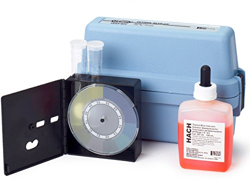 Hach 147009 pH Test Kit, 7.4-9.6 pH, Model 17J