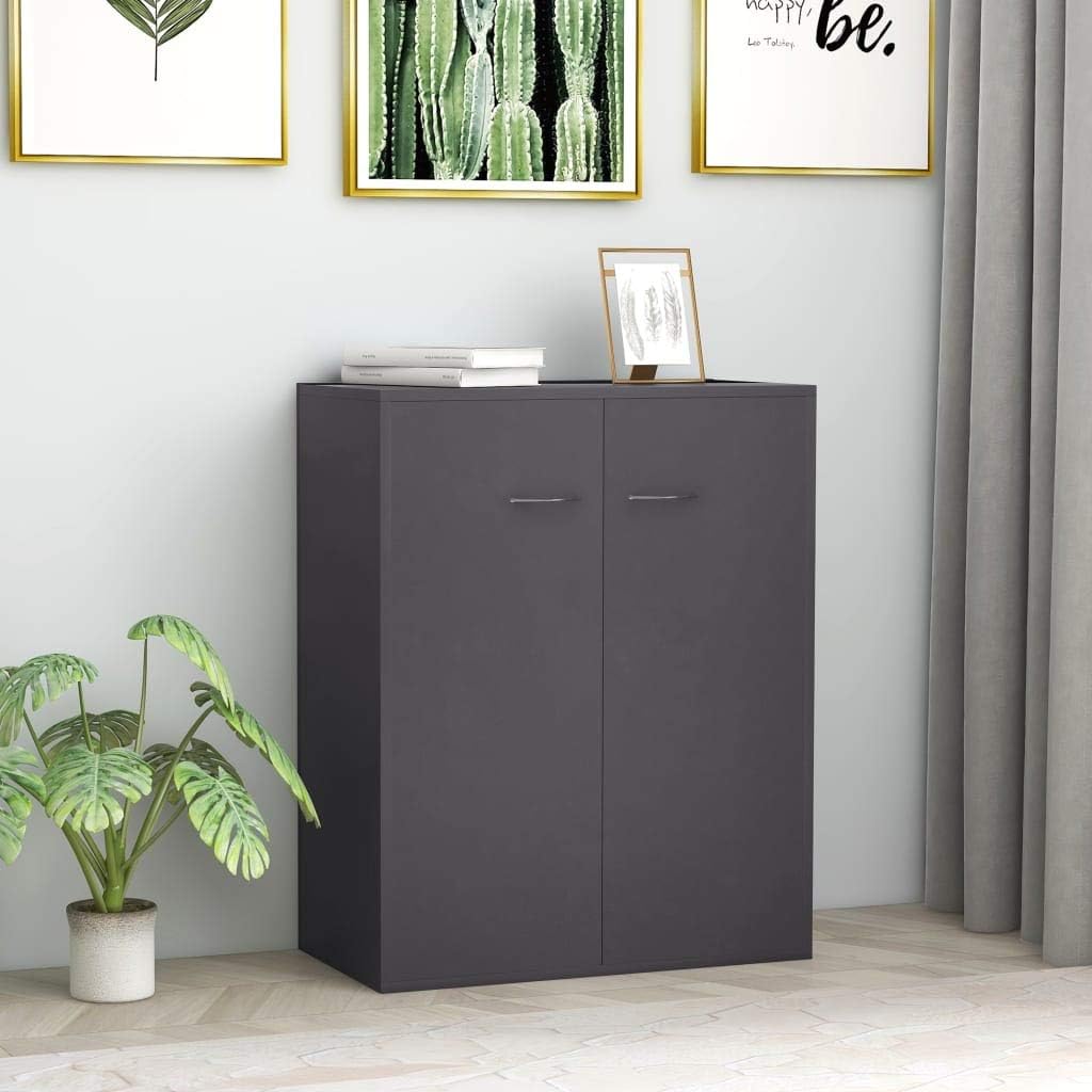 FAMIROSA Sideboard Gray 23.6