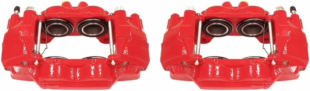 Power Stop Brake Caliper For Toyota Tacoma 2005-2019| Front | Red | S2984