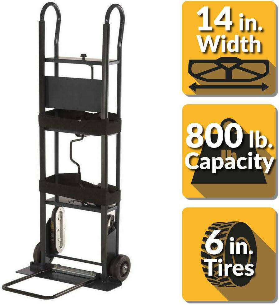 Pack-N-Roll 85-038 Appliance Hand Truck Pound 800 lbs Capacity