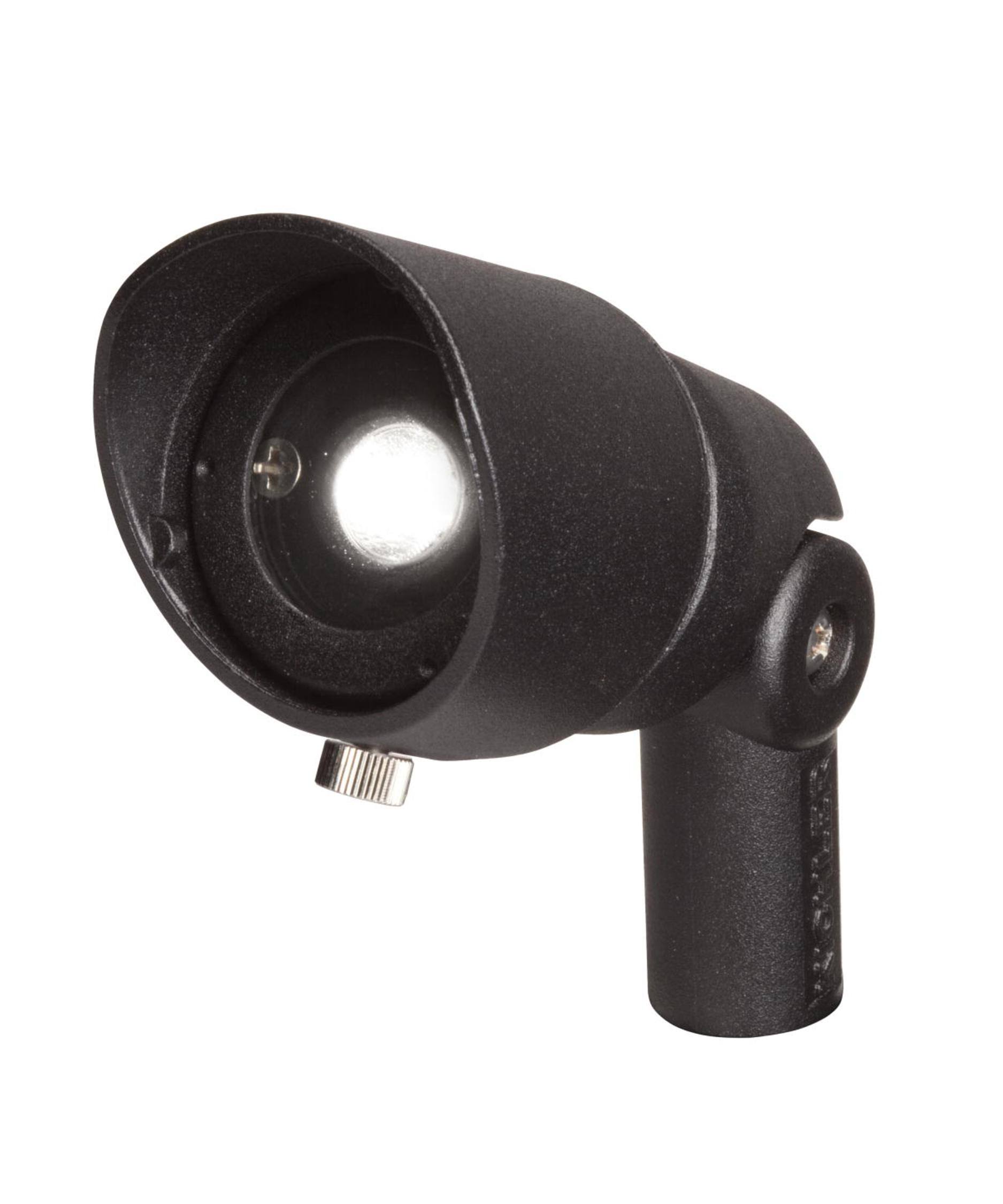 Kichler Radiax 4 Watt LED Spotlight - (16003BKT30) - Black