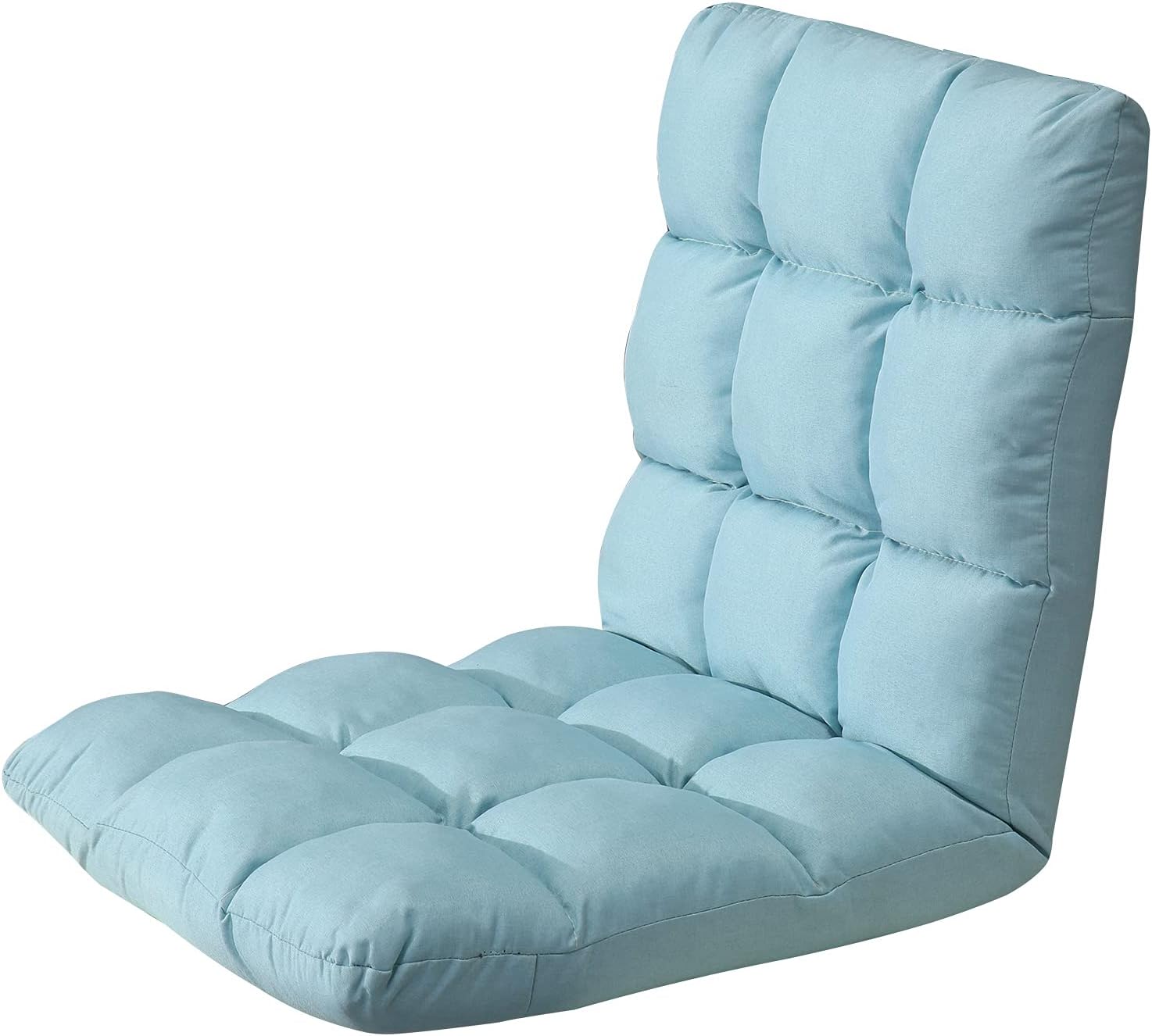 NTAYDZSW 14-Position Memory Foam Folding Adjustable Gaming Floor Sofa Chair for - Floor Chairs for Adults - Comfortable Back Support，Suitable for Adults/Children, in Meditation, Reading, Watching TV