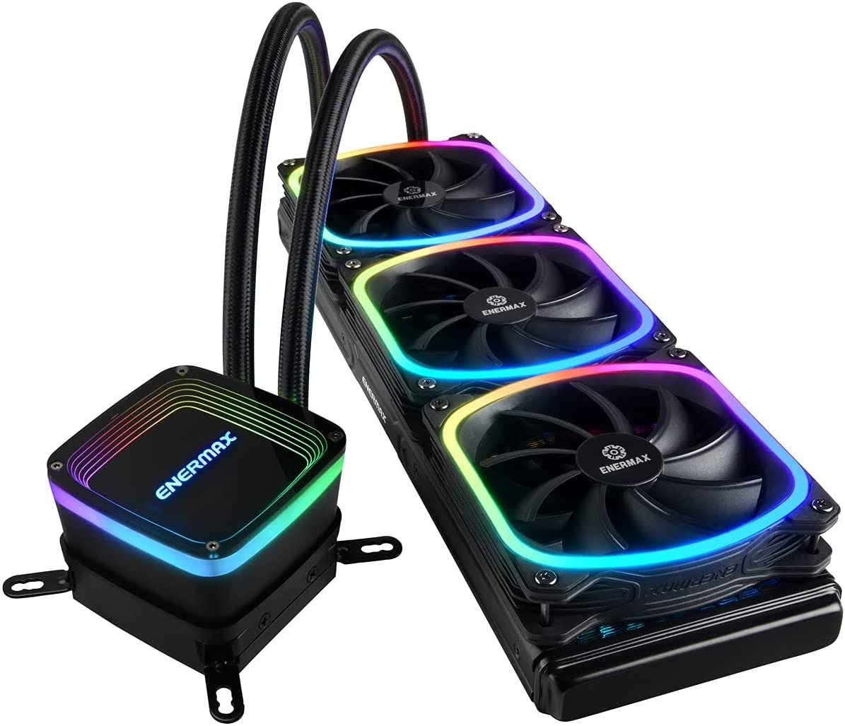Enermax AQUAFUSION 120 CPU Water Cooler Black 360 mm