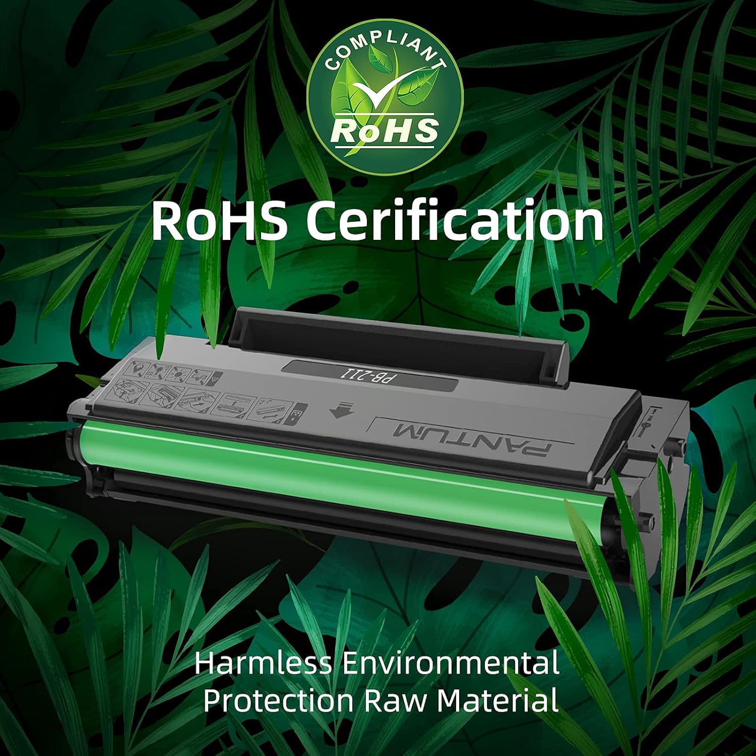 Pantum PB-211 Toner Cartridge Black for Pantum P2500W, P2502W, M6550NW, M6600NW, M6552NW, M6602NW