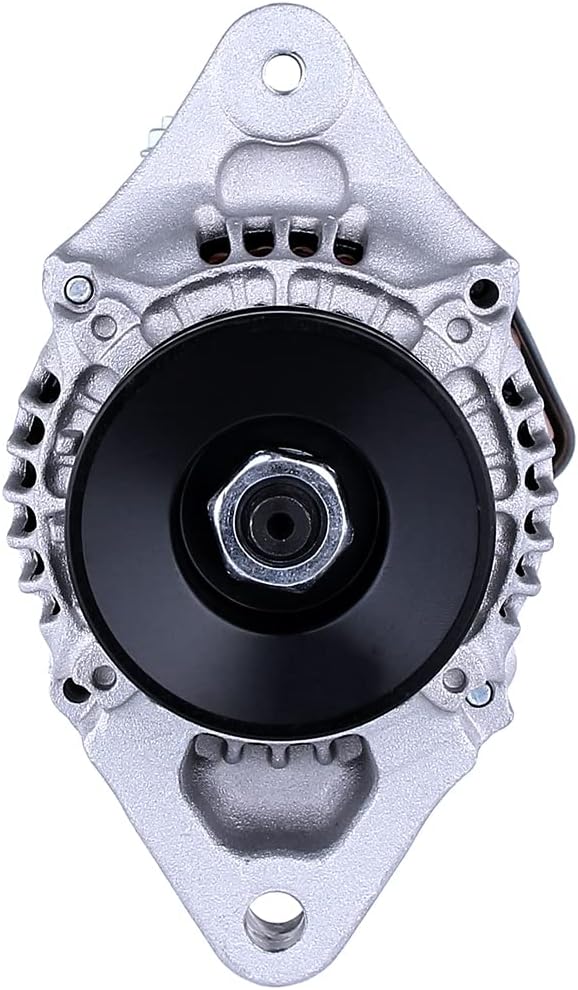 Rareelectrical NEW 12 VOLT 40 AMP ALTERNATOR COMPATIBLE WITH KOMATSU COMPACT WHEEL LOADER WA50-3