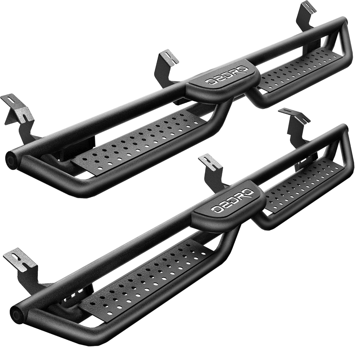 OEDRO 6 Inch Running Boards Compatible with 2005-2022 Toyota Tacoma Double Cab, Bolt-on Side Steps Steel Nerf Bars