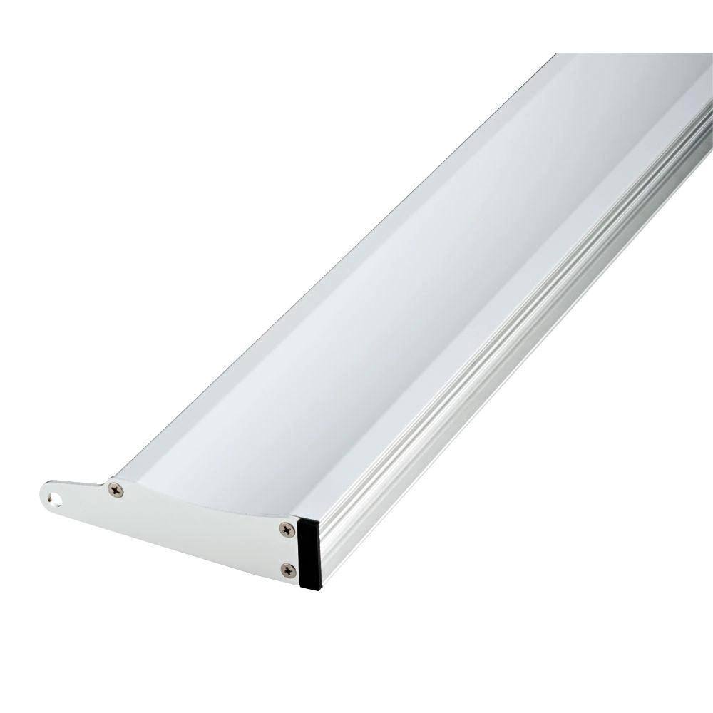 Delta SDLNP36-C-R 27 in. to 36 in. Semi-Frameless Contemporary Pivot Shower Door Track Assembly Kit in Chrome