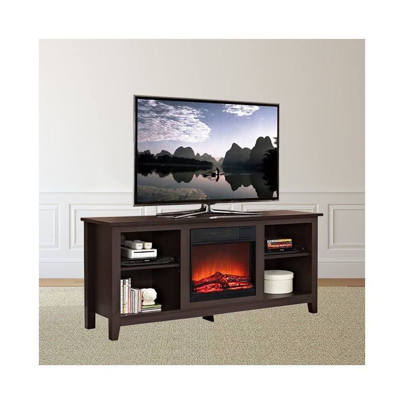 Trent Home Still Creek 58x22 Fireplace TV Stand in Espresso - TH-030-02