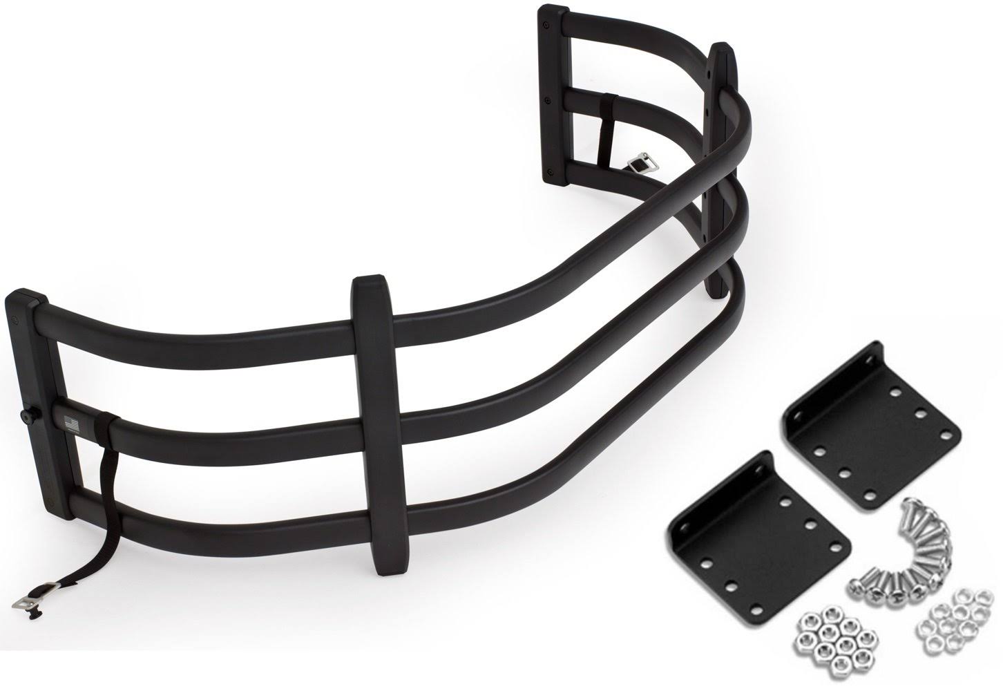 Amp Research 74801-01A 74601-01A Bundle Black Bed X-Tender HD Sport with Bracket Kit