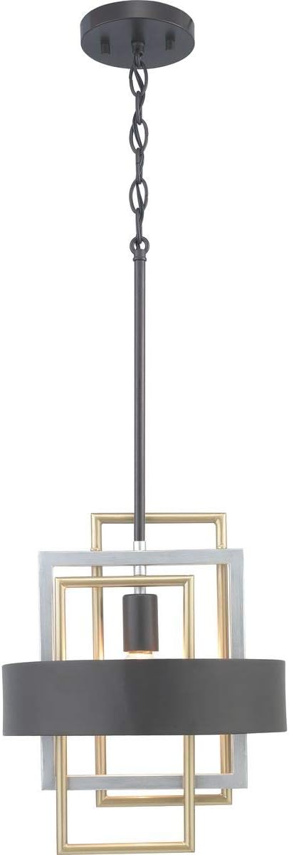 Progress Lighting P500173-031 Adagio Pendants, Black