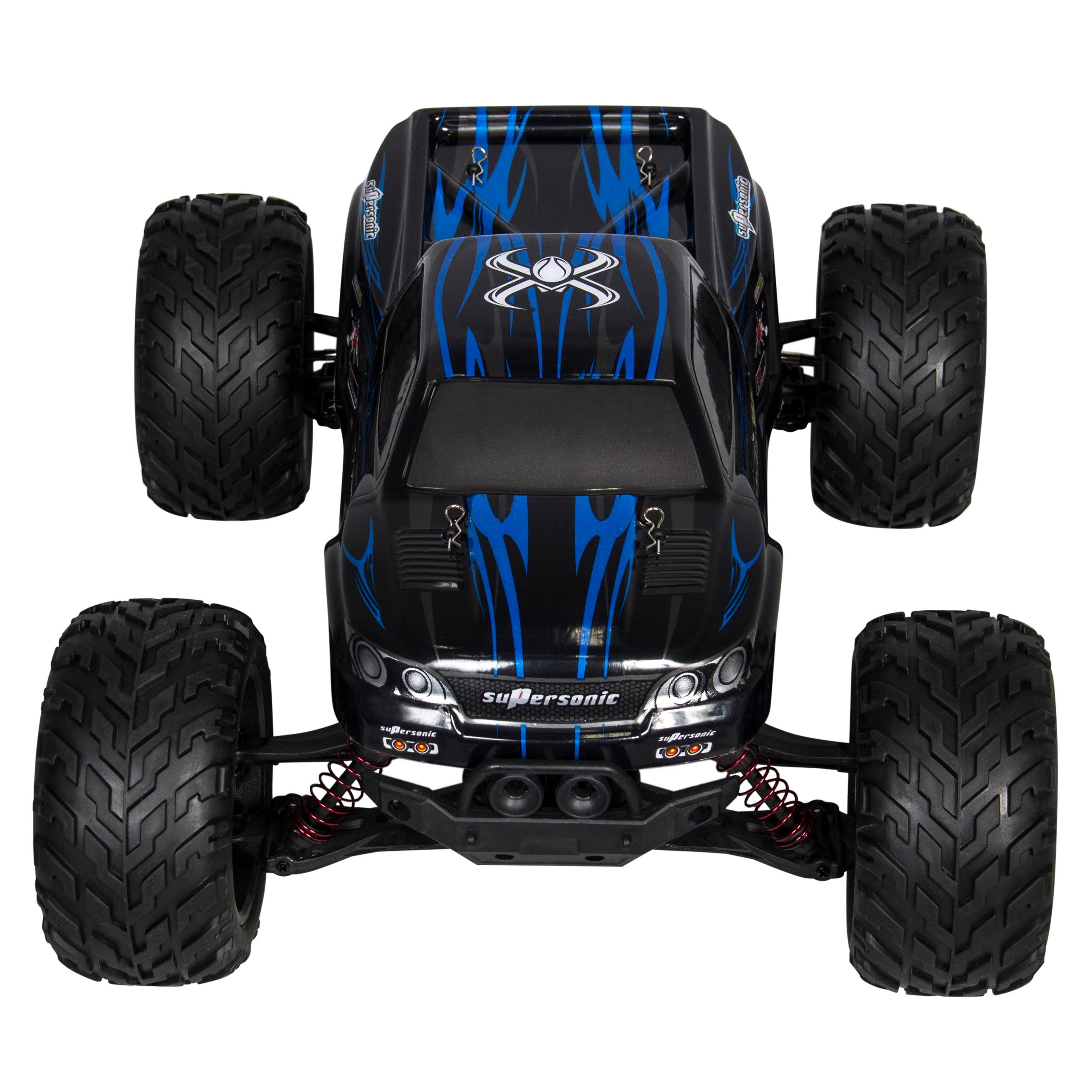 Best Choice Products 1/12 Scale 2.4Ghz Remote Control Truck Electric RC Car High Speed Monster Off Road Black
