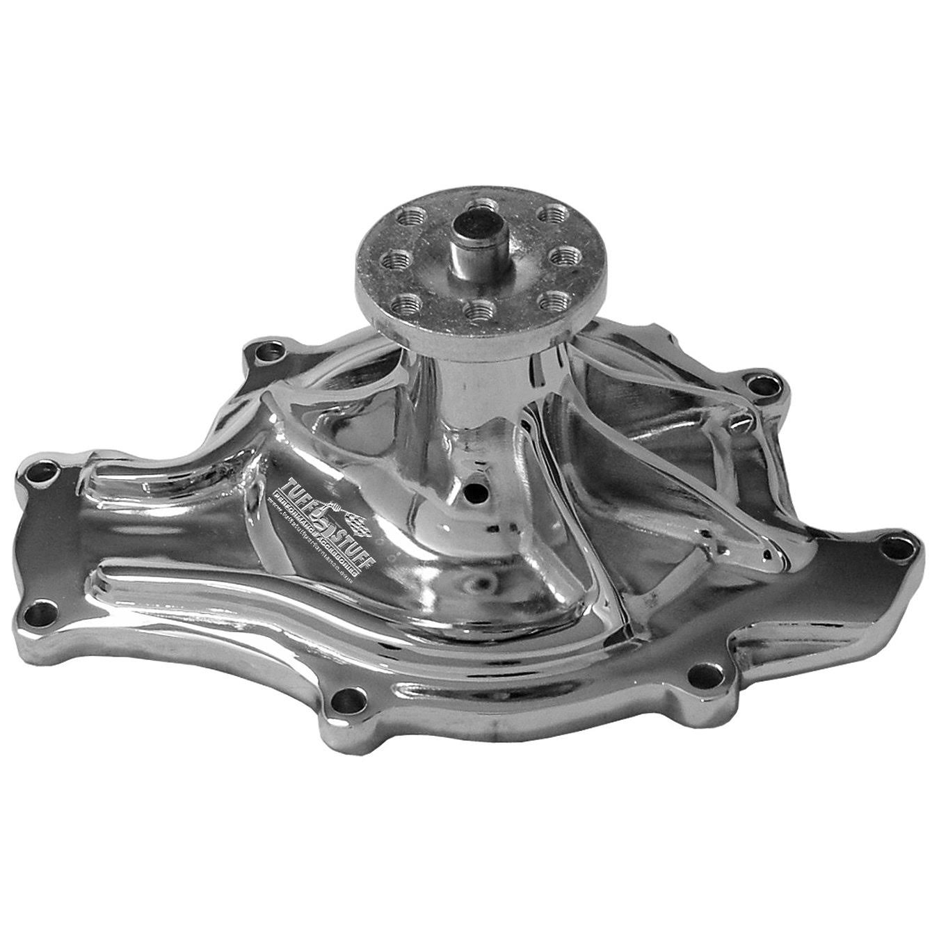 Tuff-Stuff 1445NA Pontiac Water Pump 8 Bolts Chrome