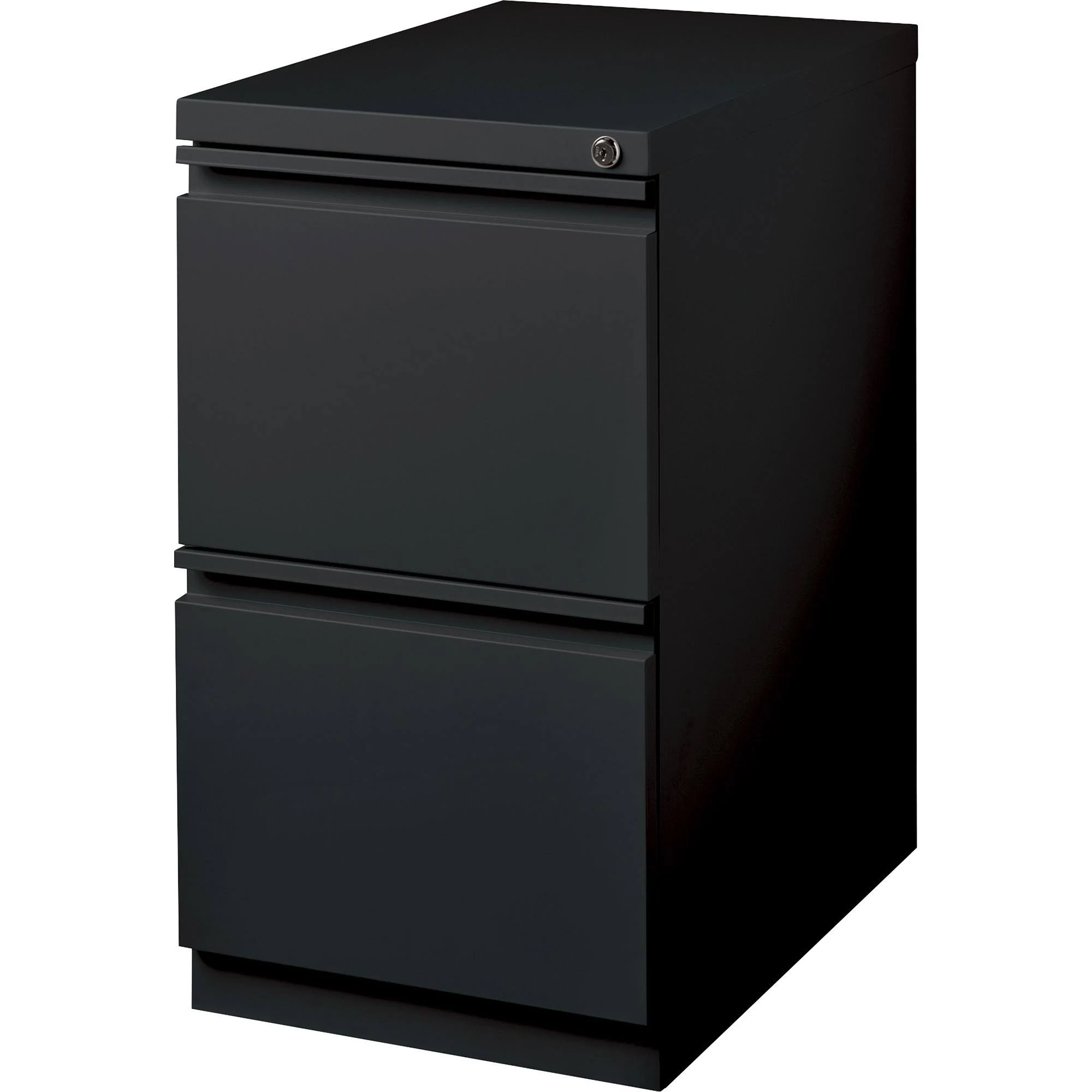 Lorell Mobile File Pedestal , Black
