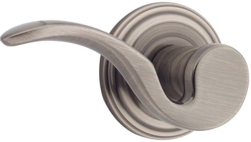Kwikset 967BRL-RH Brooklane Lever Right Hand Double Cylinder Interior Pack Antique Nickel