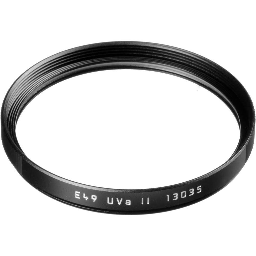 Leica E49 UVA II Filter (Black) 13035