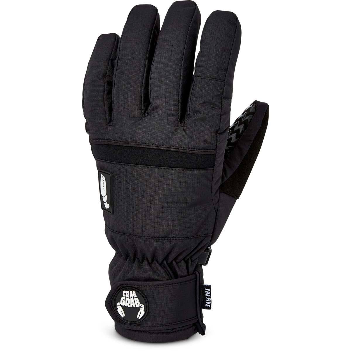 Crab Grab The Five Glove Black, S