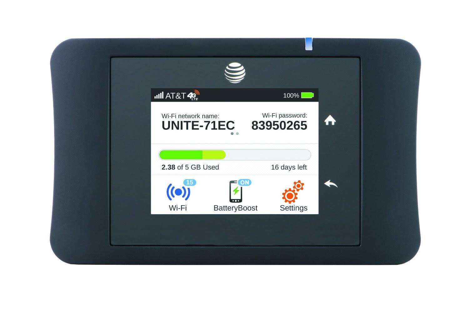 Unite Pro WiFi Hotspot, Black (atu0026t)