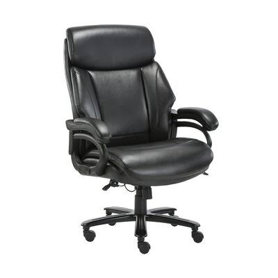 Dayzhane High Back Big and Tall Office Executive Chair Latitude Run