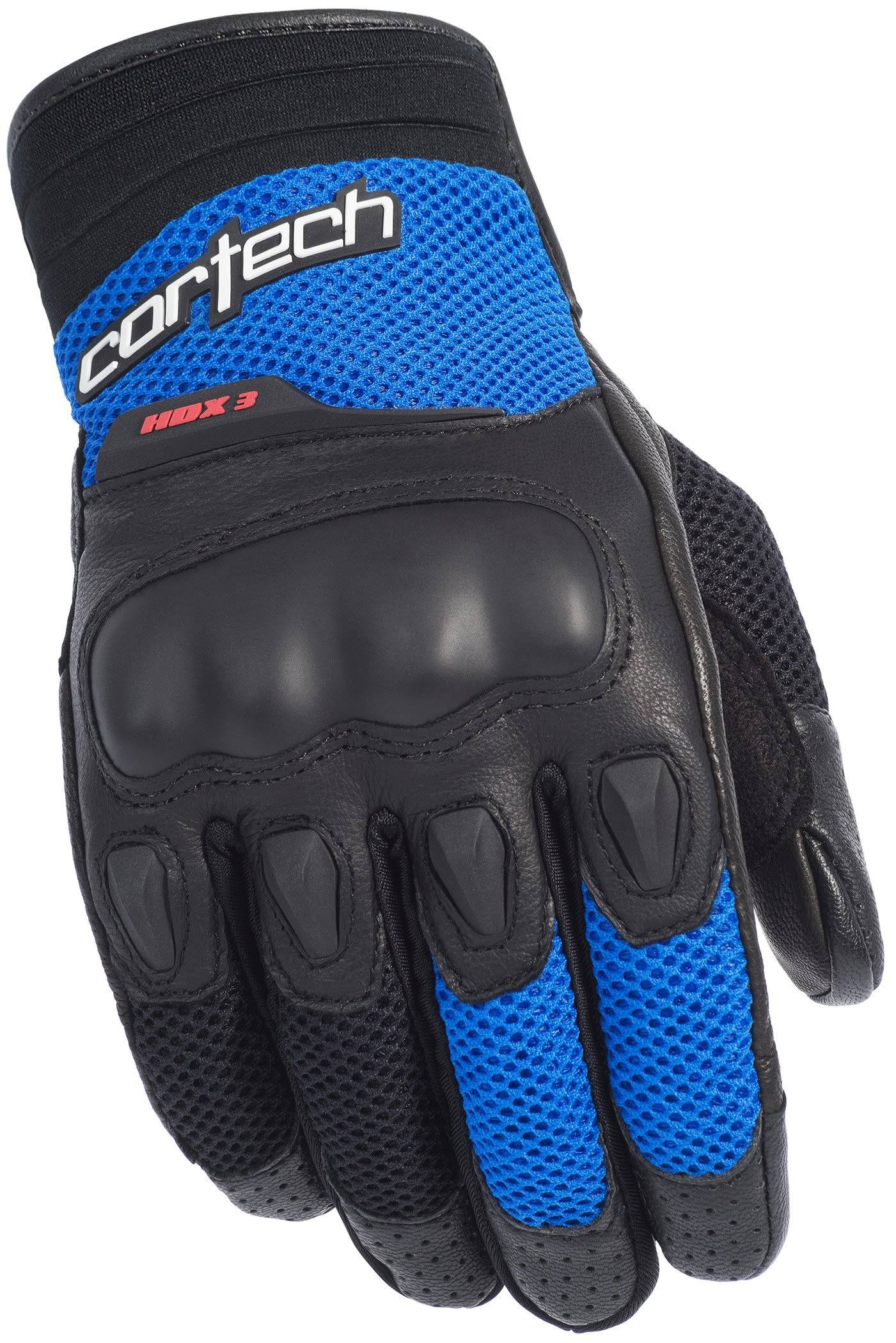 Cortech HDX 3 Gloves - Black/Blue