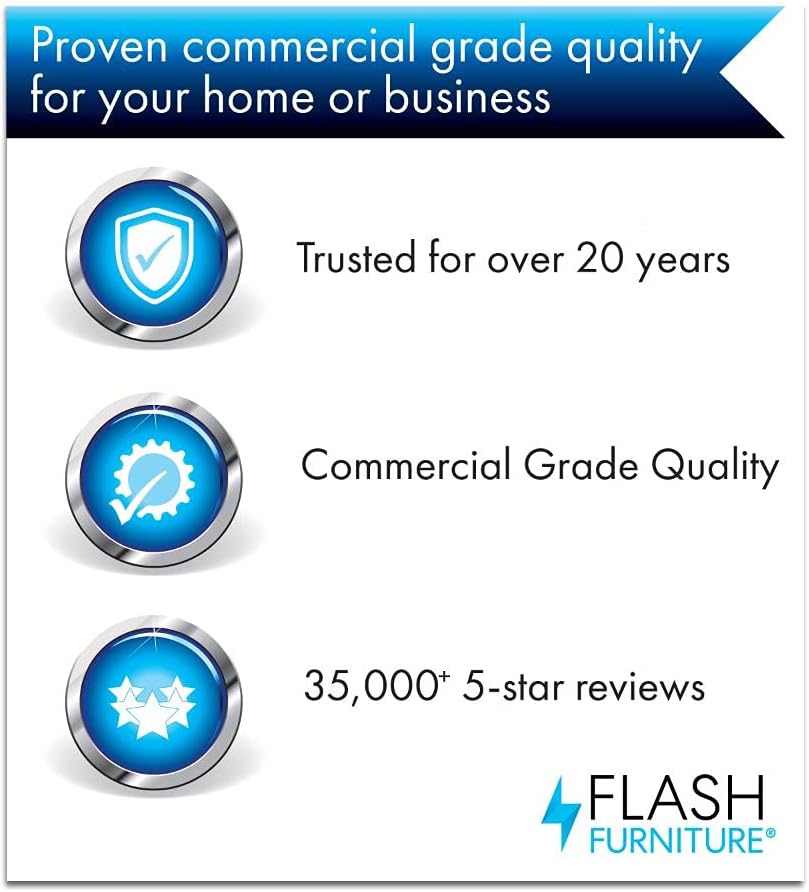 Flash Furniture Huntley Glass Computer Desk with Shelf and Black Metal Legs