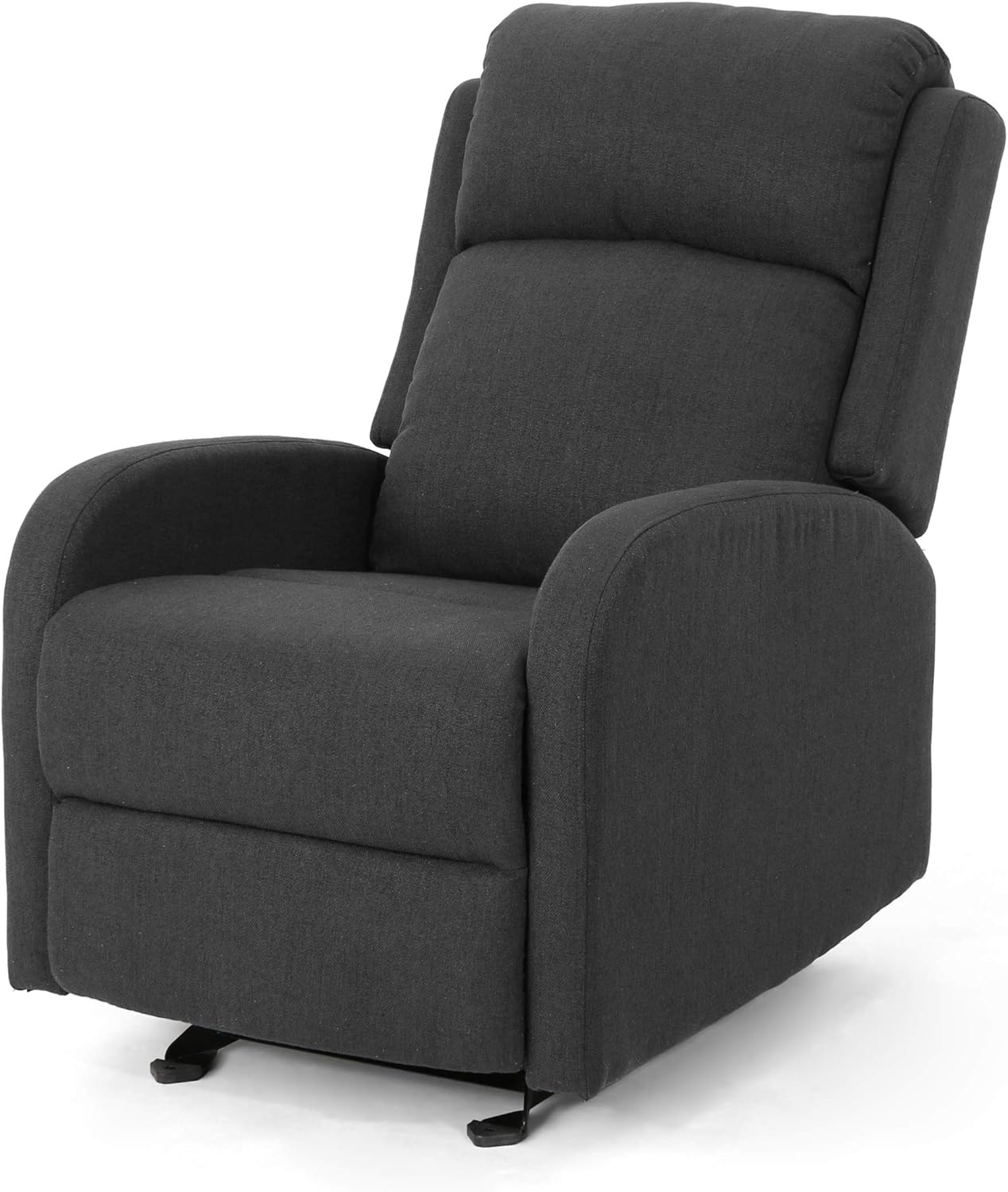 Christopher Knight Home Avaa Recliner, Navy Blue + Black