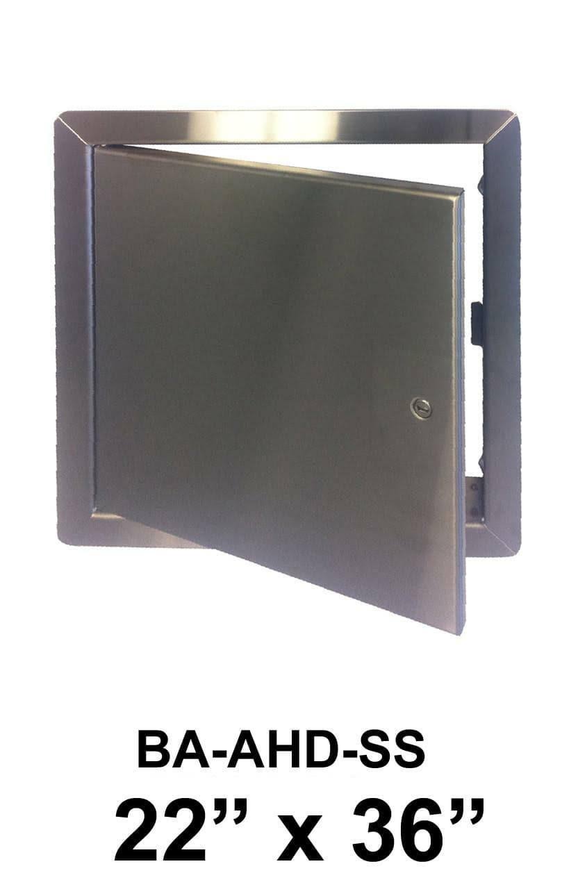 22x22 x 36x22 General Purpose Access Door with Flange - Stainless Steel