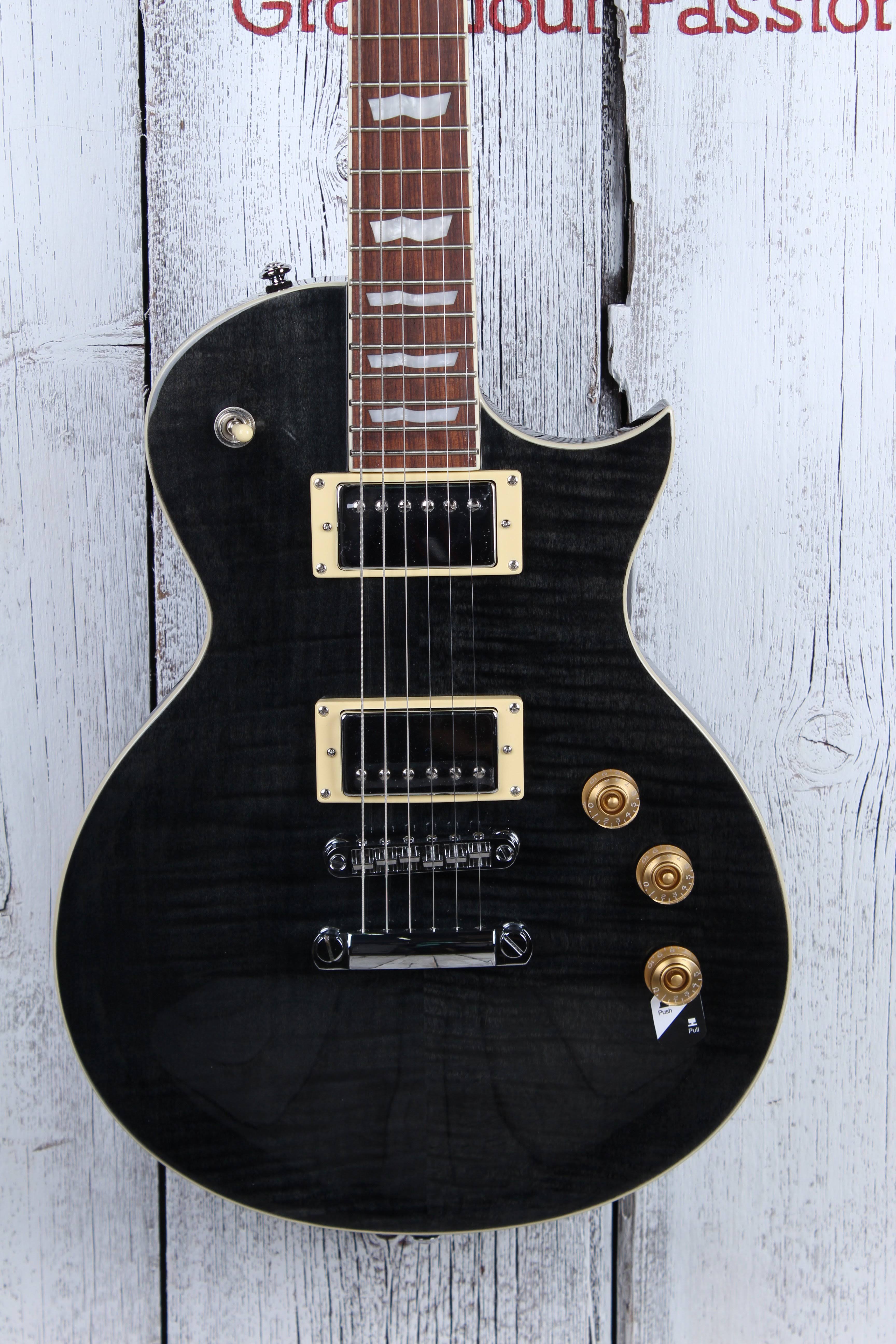 ESP LTD EC-256FM Electric Guitar See-Thru Black