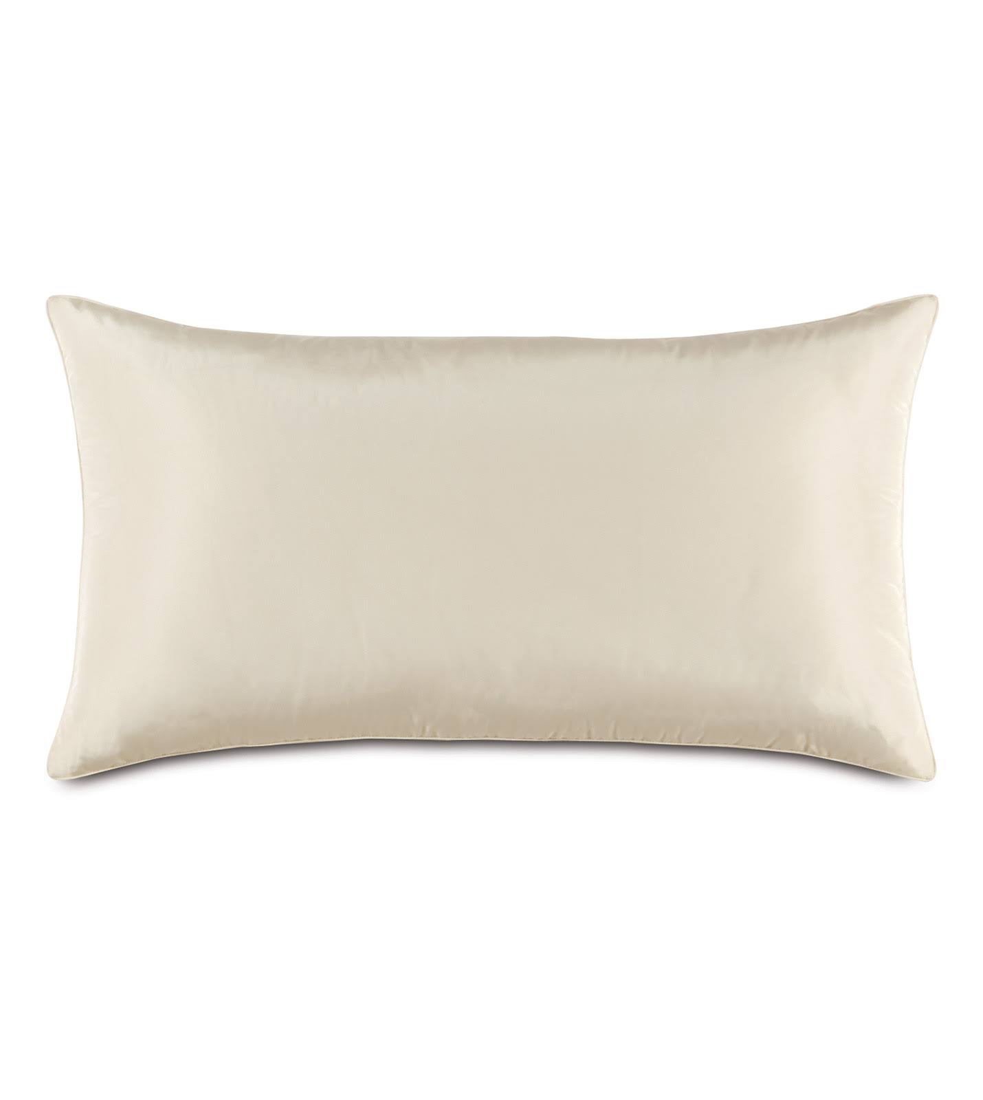 Eastern Accents | Freda Taffeta King Sham in Ivory | 21x37