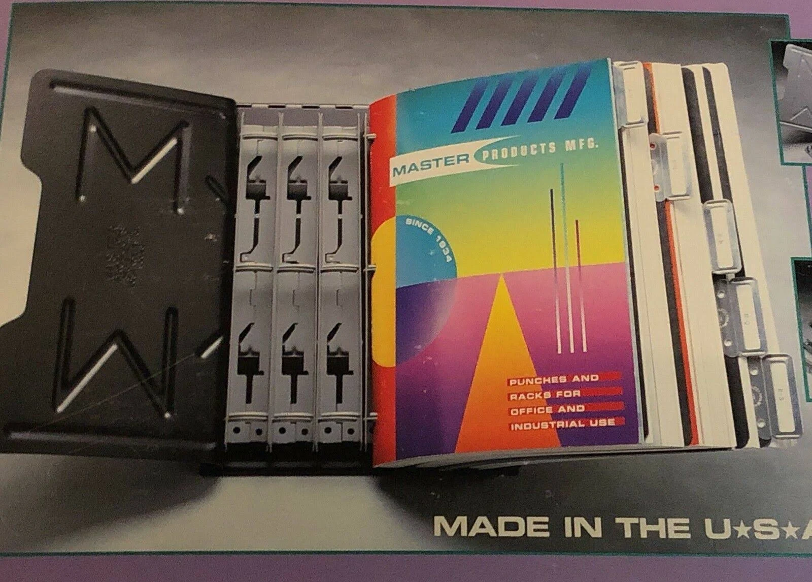 Master Catalog Rack Starter Set, Capacity- 6 inches/45 Degrees, Gray (