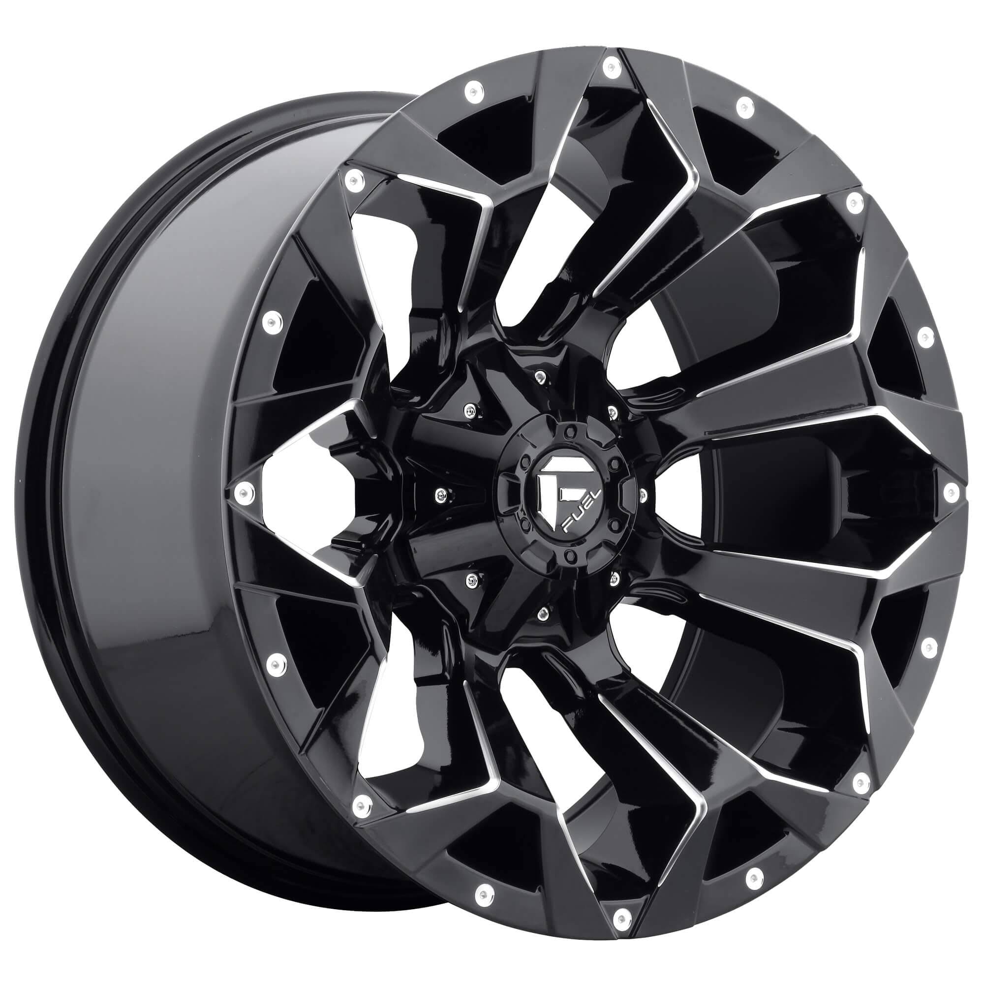 Fuel D57620001847 - Assault 20x22 Gloss Black