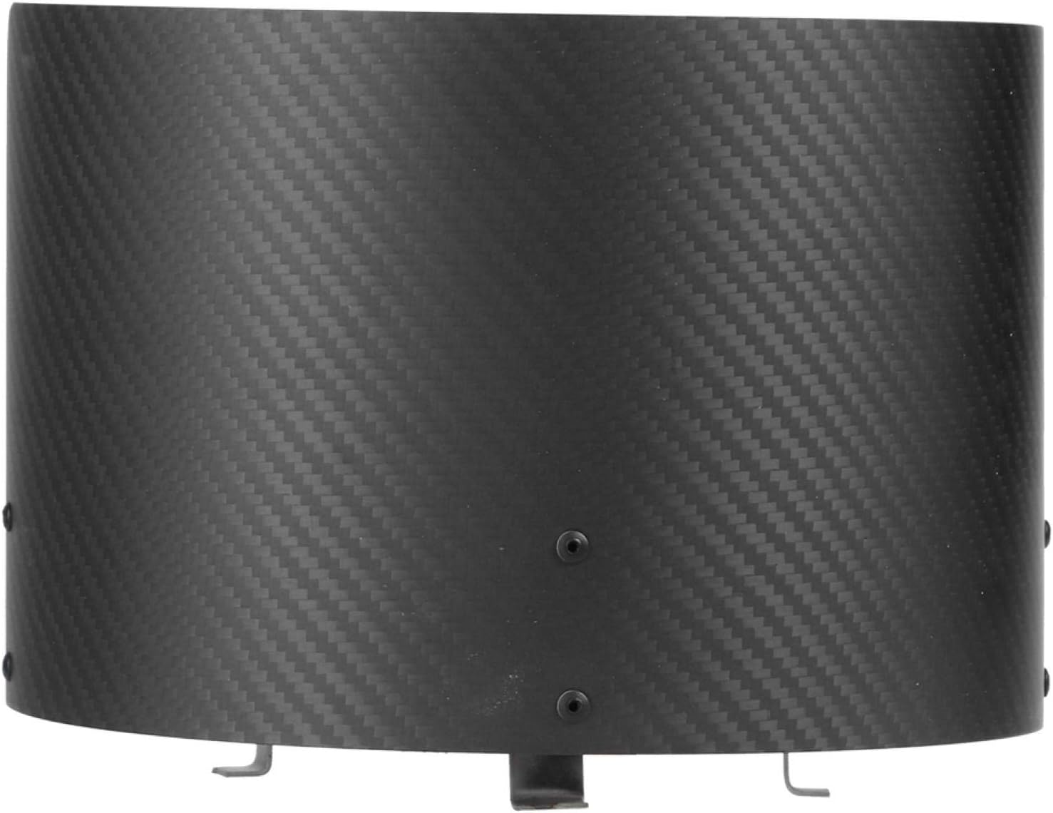 Universal Air Intake Cone Cover Carbon Fiber Air Filter Heat Shield Car Accessory for Car Auto Modified Parts(Matte Carbon Fiber) Pack of 2