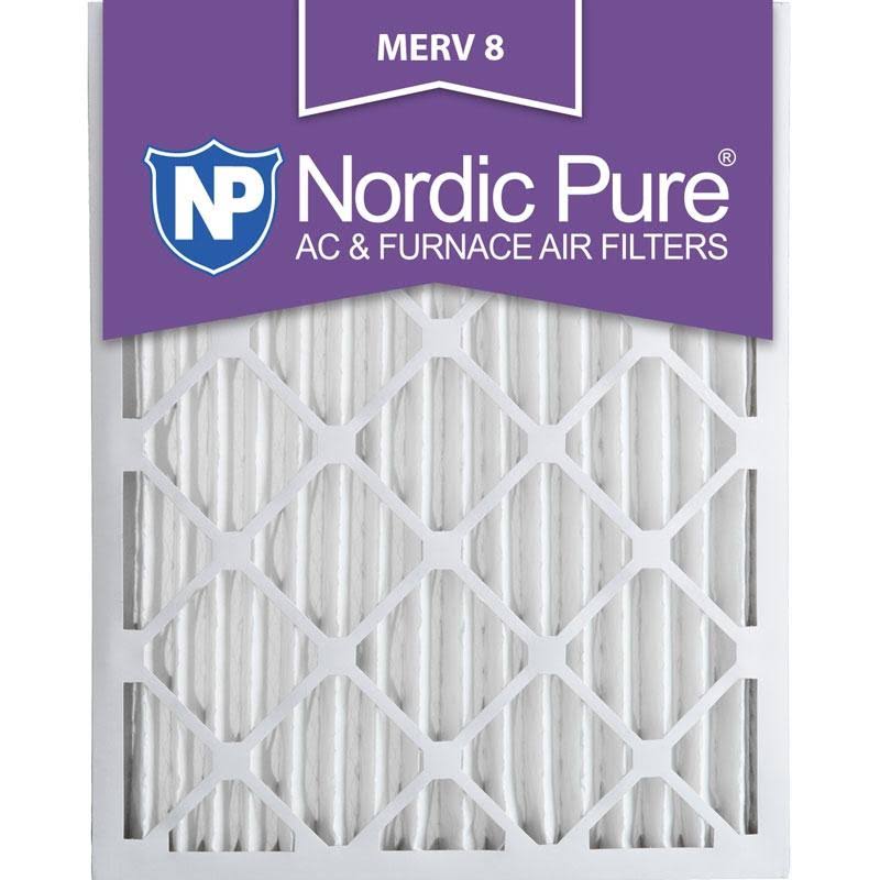15x20x2 Pleated MERV 8 AC Furnace Air Filters Qty 12