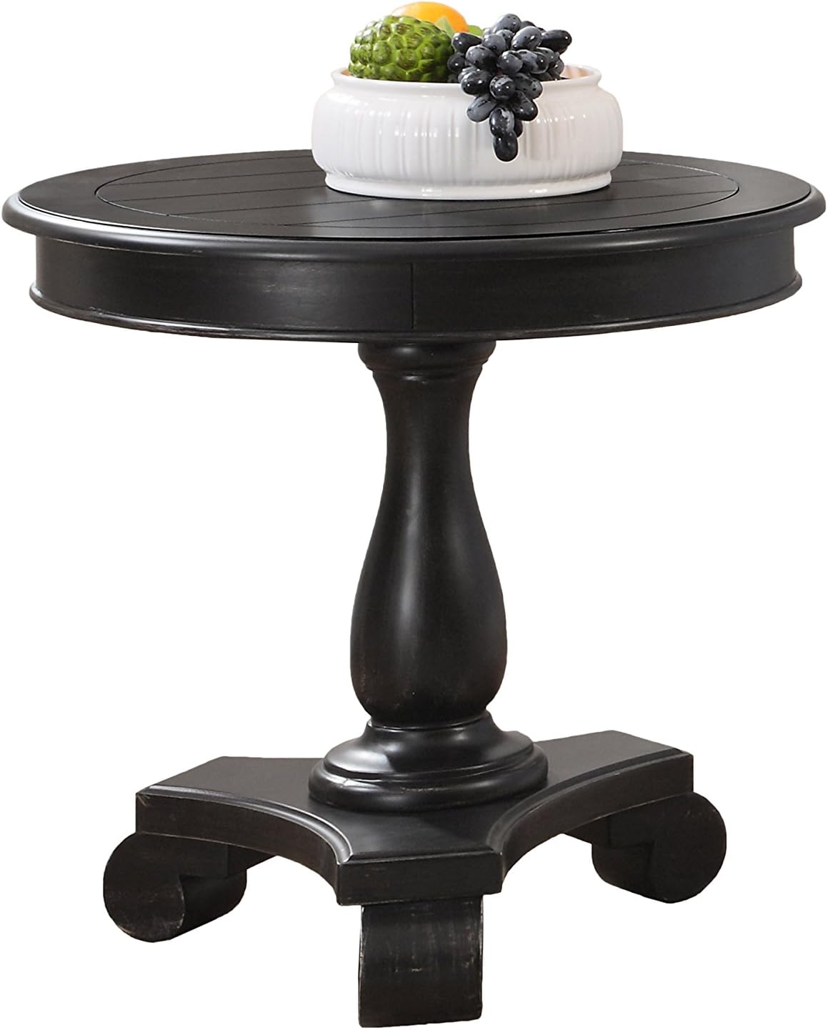 Best Master Furniture Accent Table, Black
