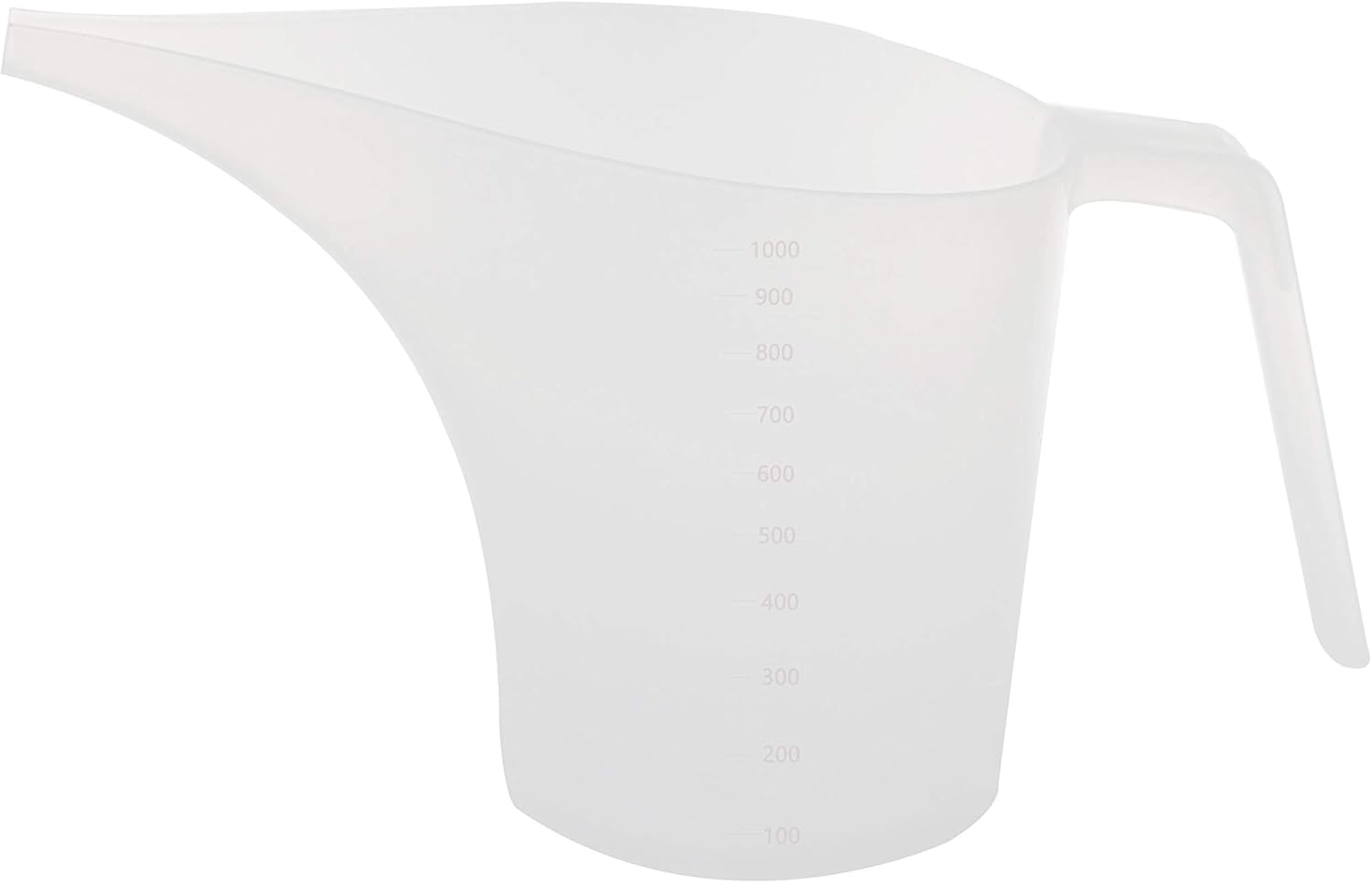 Funnel Pitcher Measure Fill for soap Cakes making, 1 Liter 1000ml 1000cc 34oz (3-pack) Pack of 2