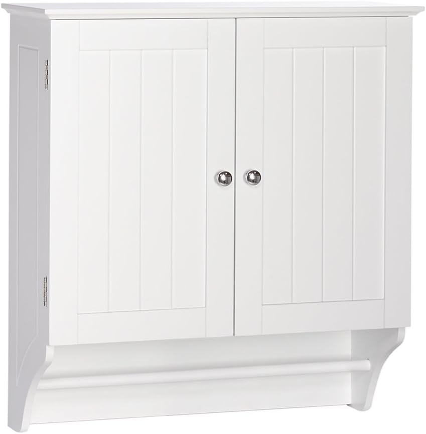 RiverRidge Ashland Collection Two-Door Wall, Gray Cabinet Pack of 2