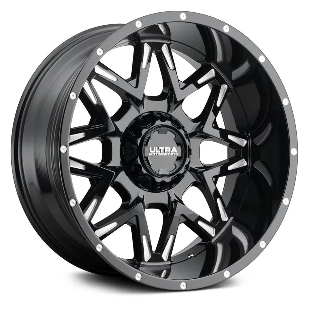 Dodge Dakota Ultra Milled Gloss Black Carnivore Wheel